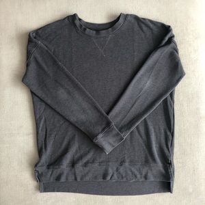 Women’s grey crew neck